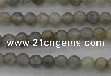 CLB62 15.5 inches 4mm round labradorite gemstone beads wholesale