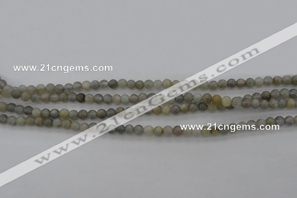 CLB62 15.5 inches 4mm round labradorite gemstone beads wholesale