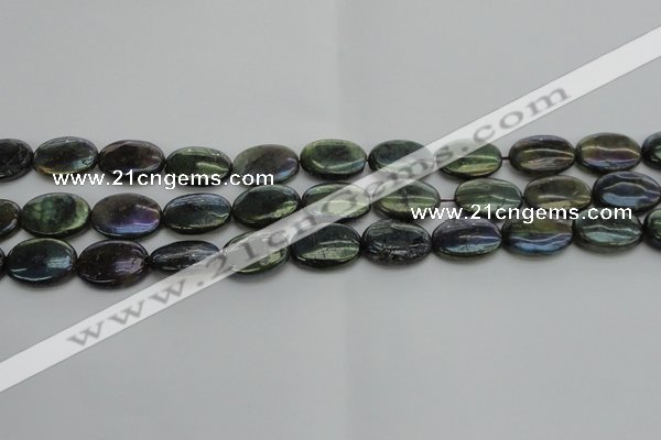 CLB650 15.5 inches 13*18mm oval AB-color labradorite beads