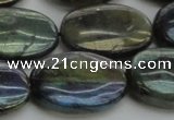 CLB653 15.5 inches 20*30mm oval AB-color labradorite beads