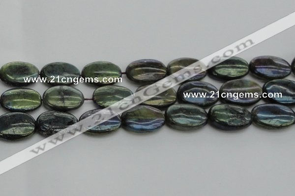 CLB653 15.5 inches 20*30mm oval AB-color labradorite beads