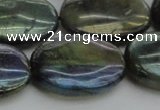 CLB654 15.5 inches 25*35mm oval AB-color labradorite beads