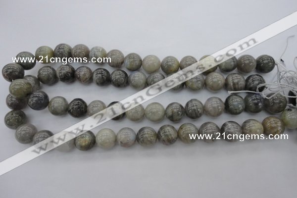 CLB67 15.5 inches 14mm round labradorite gemstone beads wholesale