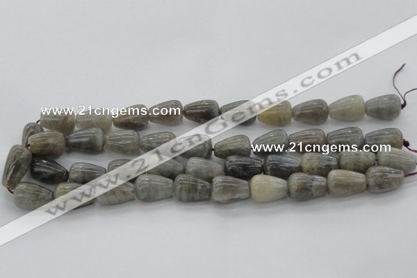 CLB719 15.5 inches 8*12mm teardrop labradorite gemstone beads