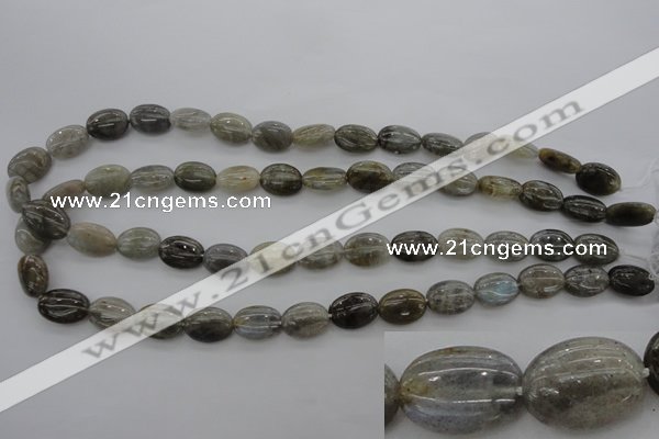 CLB728 15.5 inches 8*12mm oval labradorite gemstone beads