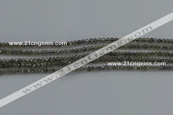 CLB795 15.5 inches 2*3mm faceted rondelle labradorite beads