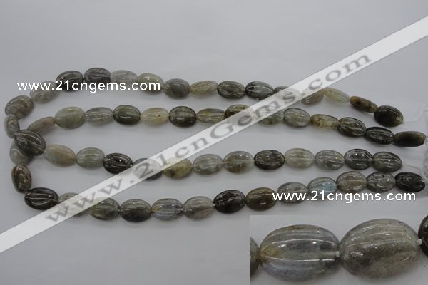 CLB82 15.5 inches 10*14mm oval labradorite beads wholesale