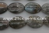 CLB84 15.5 inches 13*18mm oval labradorite beads wholesale