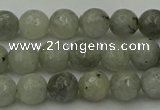 CLB861 15.5 inches 6mm faceted round AB grade labradorite beads