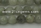 CLB862 15.5 inches 8mm faceted round AB grade labradorite beads