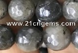 CLB883 15.5 inches 10mm faceted round AB-color labradorite beads