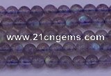 CLB910 15.5 inches 4mm round labradorite gemstone beads