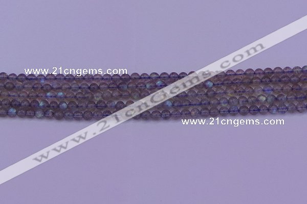 CLB910 15.5 inches 4mm round labradorite gemstone beads