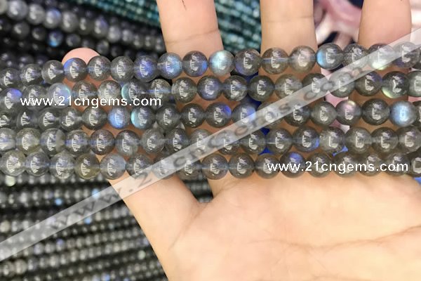 CLB917 15.5 inches 7mm round labradorite gemstone beads