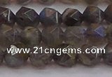 CLB974 15.5 inches 12mm faceted nuggets labradorite gemstone beads