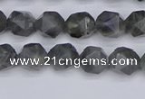 CLB986 15.5 inches 6mm faceted nuggets labradorite beads wholesale