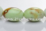 CLE03 13*18mm rice lemon turquoise  gemstone beads Wholesale