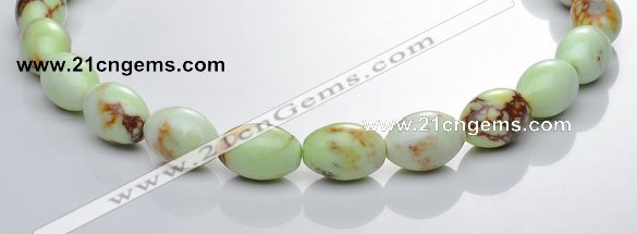 CLE03 13*18mm rice lemon turquoise  gemstone beads Wholesale