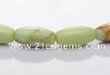 CLE05 16 inch 6*12mm lemon turquoise rice stone beads Wholesale