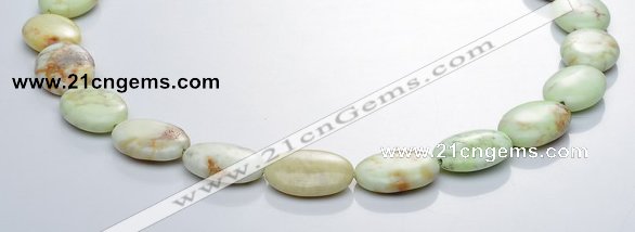 CLE10 oval 15*20mm  lemon turquoise gemstone beads Wholesale