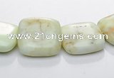 CLE25 square lemon turquoise 15*15mm gemstone beads Wholesale