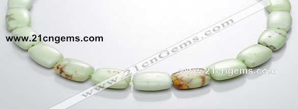 CLE26 13*18mm rectangle lemon turquoise gemstone beads Wholesale