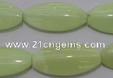 CLE79 15.5 inches 15*30mm marquise lemon turquoise beads