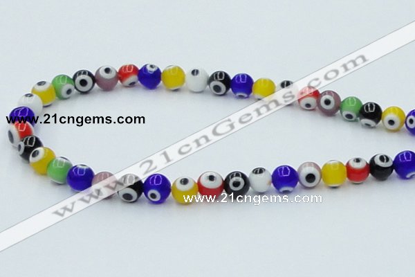 CLG505 16 inches 8mm round lampwork glass beads wholesale