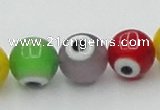 CLG506 16 inches 10mm round lampwork glass beads wholesale