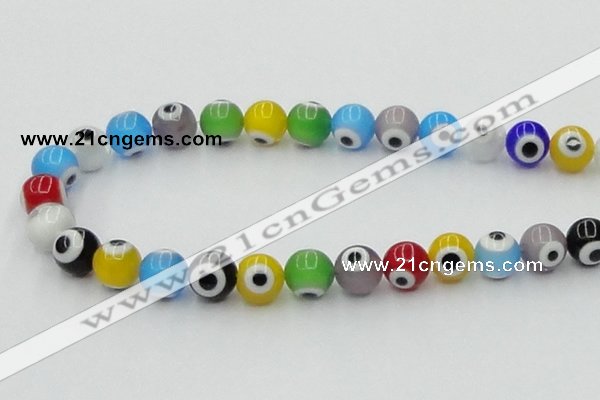 CLG506 16 inches 10mm round lampwork glass beads wholesale