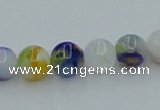 CLG508 16 inches 6mm round lampwork glass beads wholesale