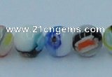 CLG509 16 inches 8mm round lampwork glass beads wholesale