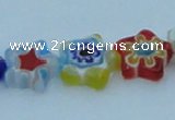 CLG514 16 inches 12*12mm star lampwork glass beads wholesale