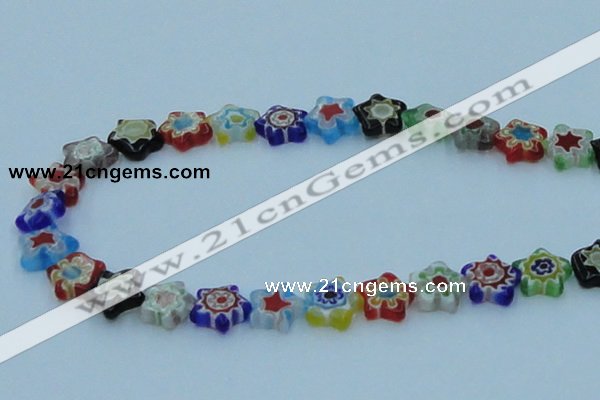 CLG514 16 inches 12*12mm star lampwork glass beads wholesale