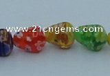 CLG572 16 inches 8*11mm teardrop lampwork glass beads wholesale