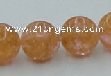 CLG608 16 inches 12mm round lampwork glass beads wholesale