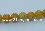 CLG623 10PCS 16 inches 6mm round lampwork glass beads wholesale