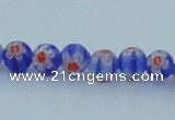 CLG625 10PCS 16 inches 6mm round lampwork glass beads wholesale