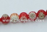 CLG630 10PCS 16 inches 6mm round lampwork glass beads wholesale