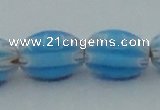 CLG631 5PCS 16 inches 10*14mm oval lampwork glass beads wholesale