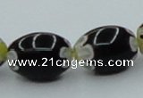 CLG634 5PCS 16 inches 10*14mm oval lampwork glass beads wholesale