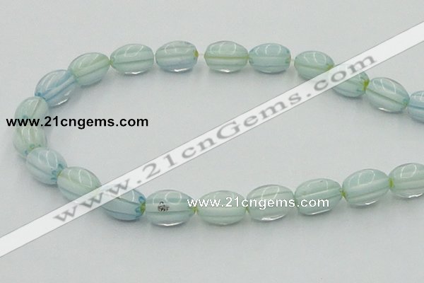 CLG637 5PCS 16 inches 10*14mm oval lampwork glass beads wholesale