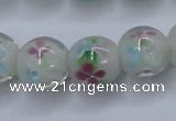 CLG751 15.5 inches 10mm round lampwork glass beads wholesale