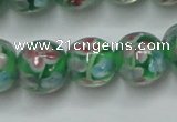 CLG753 15.5 inches 10mm round lampwork glass beads wholesale