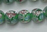 CLG753 15.5 inches 10mm round lampwork glass beads wholesale