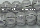 CLG776 14 inches 8*12mm rondelle lampwork glass beads wholesale