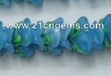 CLG794 15.5 inches 11*13mm rose lampwork glass beads wholesale