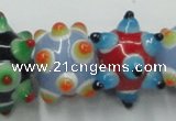 CLG828 15.5 inches 12*17mm lampwork glass beads wholesale