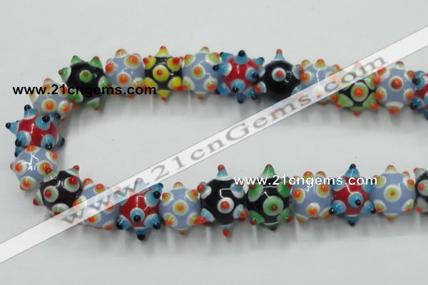 CLG828 15.5 inches 12*17mm lampwork glass beads wholesale