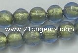 CLG831 15.5 inches 8mm round lampwork glass beads wholesale